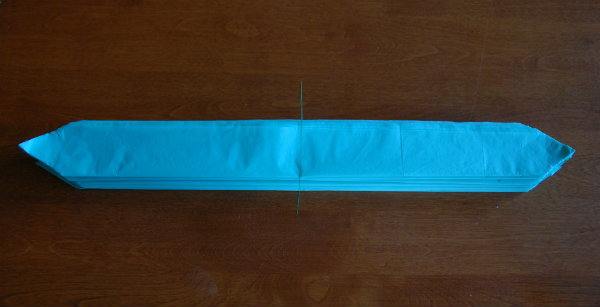 Tissue Pom folded