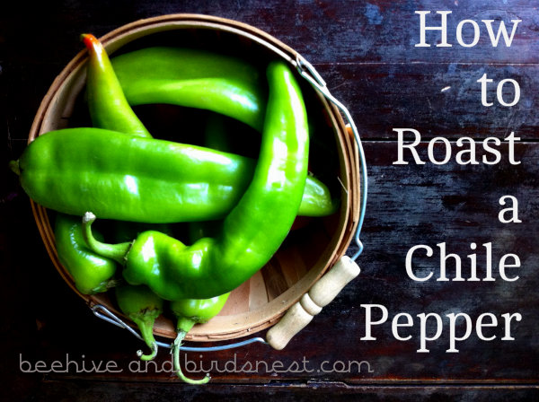 How to Roast a chile pepper