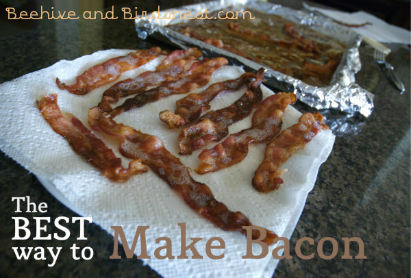 how to make bacon