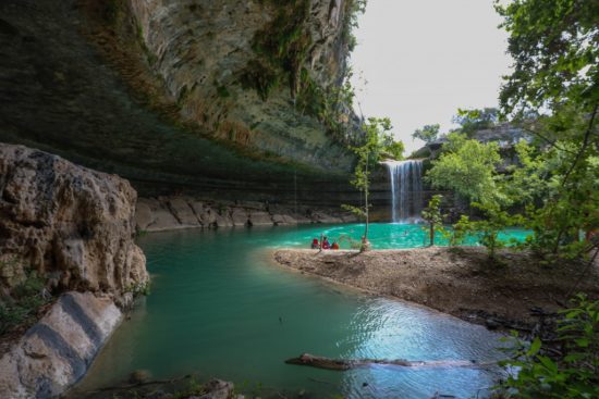 Hamilton Pool beach